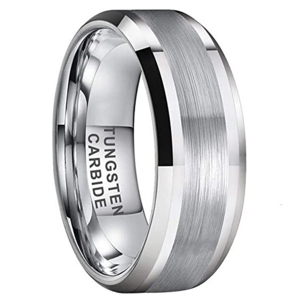 tungsten men's jewelry 8mm wide silver black gold rose salad chamfered tungsten steel ring handpiece
tungsten men's jewelry 8mm wide silver black gold rose salad chamfered tungsten steel ring handpiece