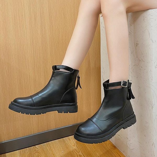 boots rock shoes woman round toe winter lady clogs platform zipper boots-women flat heel 2021 med ankle rubber autumn lolita, Black
boots rock shoes woman round toe winter lady clogs platform zipper boots-women flat heel 2021 med ankle rubber autumn lolita, Black