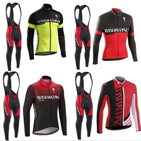 lightning autumn and winter tour de france mountain bike long sleeve suspender pants cycling suit, Black;red
lightning autumn and winter tour de france mountain bike long sleeve suspender pants cycling suit, Black;red