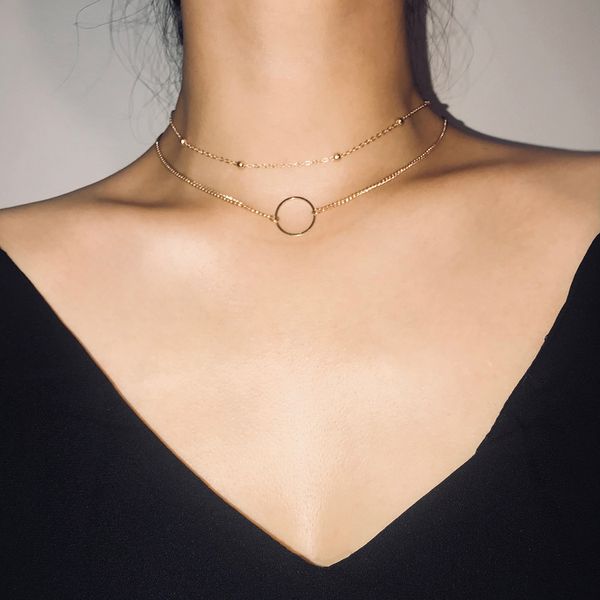 jewelry choker pendant necklace for women necklaces charm gold chain trendytwo layers round chokers pendants party wedding anniversary valen, Golden;silver
jewelry choker pendant necklace for women necklaces charm gold chain trendytwo layers round chokers pendants party wedding anniversary valen, Golden;silver