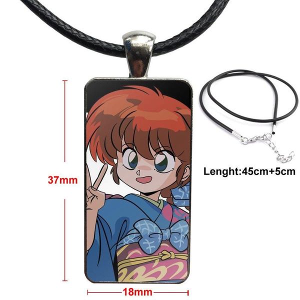 pendant necklaces for valentine's day gift design fashion vintage glass women rectangle necklace pendants anime ranma 1 2 cartoon, Silver
pendant necklaces for valentine's day gift design fashion vintage glass women rectangle necklace pendants anime ranma 1 2 cartoon, Silver