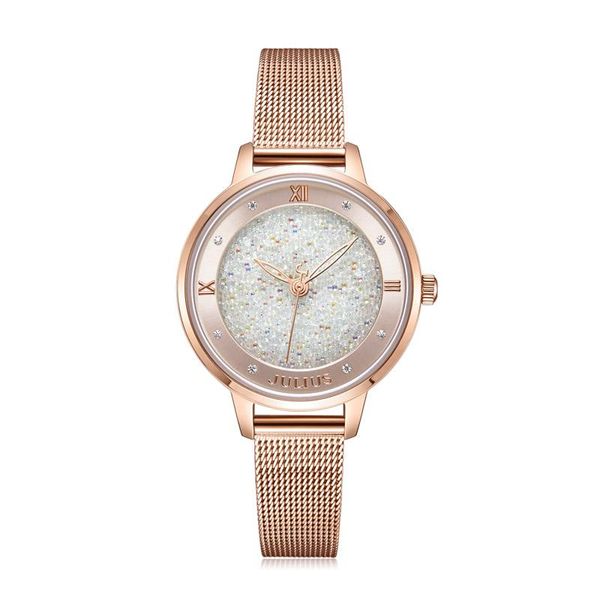 wristwatches 4 colors crystal beans julius women's watch japan mov't hours elegant fashion clock stainless steel bracelet girl, Slivery;brown
wristwatches 4 colors crystal beans julius women's watch japan mov't hours elegant fashion clock stainless steel bracelet girl, Slivery;brown