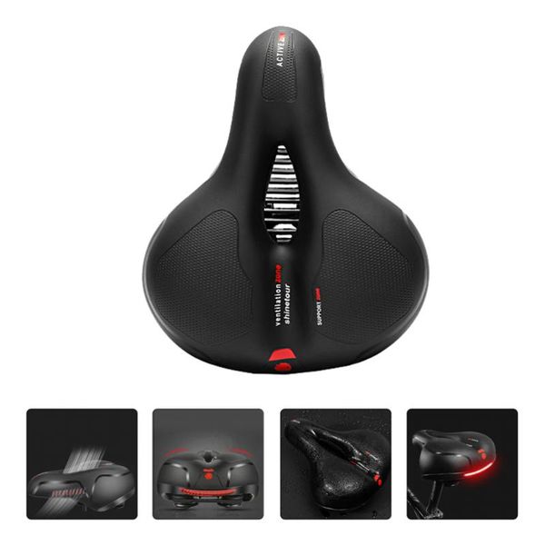 1pc durable bike seat saddle road riding cushion (black) saddles
1pc durable bike seat saddle road riding cushion (black) saddles