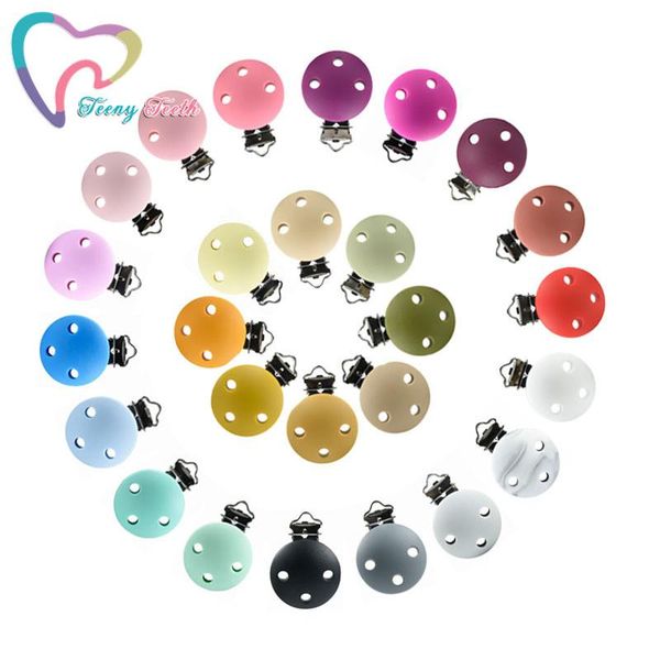 pacifiers# 1 pc round shaped silicone nipple holder pacifier clips baby teething chewable toys bpa diy chain accessories
pacifiers# 1 pc round shaped silicone nipple holder pacifier clips baby teething chewable toys bpa diy chain accessories