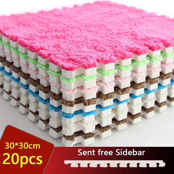 10/20pcs 30*30cm carpet living room bedroom children kids soft magic patchwork jigsaw splice heads climbing baby cing mat
10/20pcs 30*30cm carpet living room bedroom children kids soft magic patchwork jigsaw splice heads climbing baby cing mat