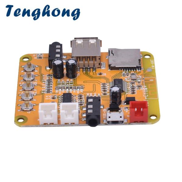tenghong 5w*2 mini bluetooth 4.1 mp3 audio decoder board supports wav ape flac dc5v receiver module & mp4 players
tenghong 5w*2 mini bluetooth 4.1 mp3 audio decoder board supports wav ape flac dc5v receiver module & mp4 players