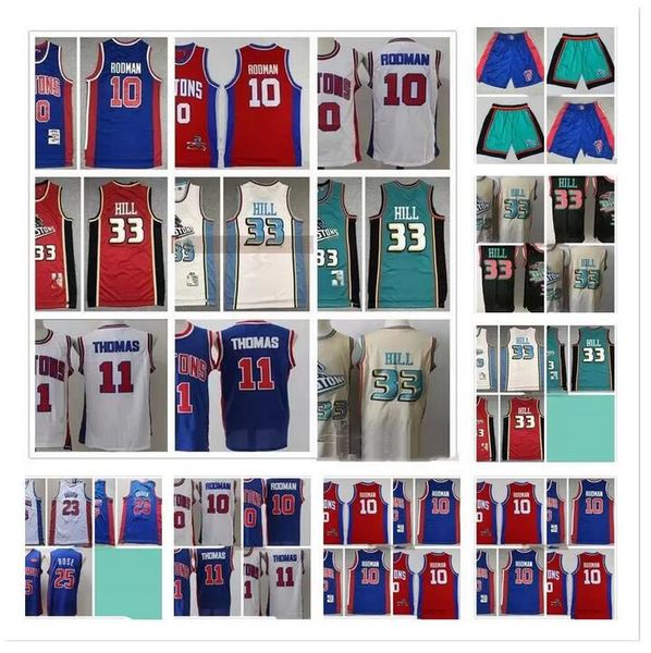 2021 new basketball derrick 25 rose blake 23 griffin retro grant 33 hill dennis 10 rodman isiah 11 thomas jerseys blue, Black;red
2021 new basketball derrick 25 rose blake 23 griffin retro grant 33 hill dennis 10 rodman isiah 11 thomas jerseys blue, Black;red