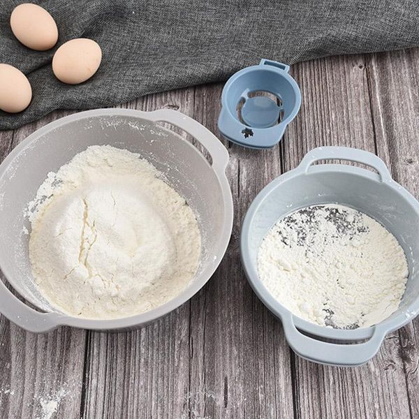 baking & pastry tools flour sieve mixing bowl set stackable fine mesh strainer with dough scraper egg white separator cooking tool ts2
baking & pastry tools flour sieve mixing bowl set stackable fine mesh strainer with dough scraper egg white separator cooking tool ts2