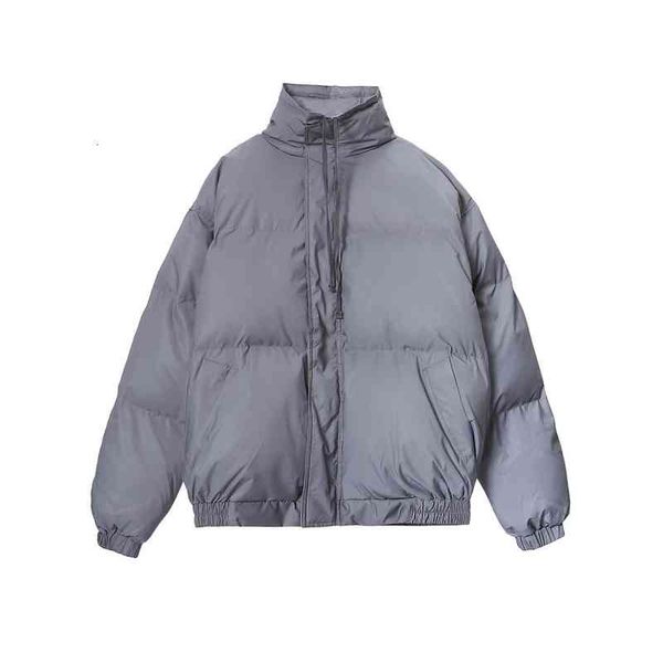 men's down & parkas warm puffer jackets laser reflective colorful stand collar ins outdoor thick parkas cotton winter jacket coat women, Black
men's down & parkas warm puffer jackets laser reflective colorful stand collar ins outdoor thick parkas cotton winter jacket coat women, Black