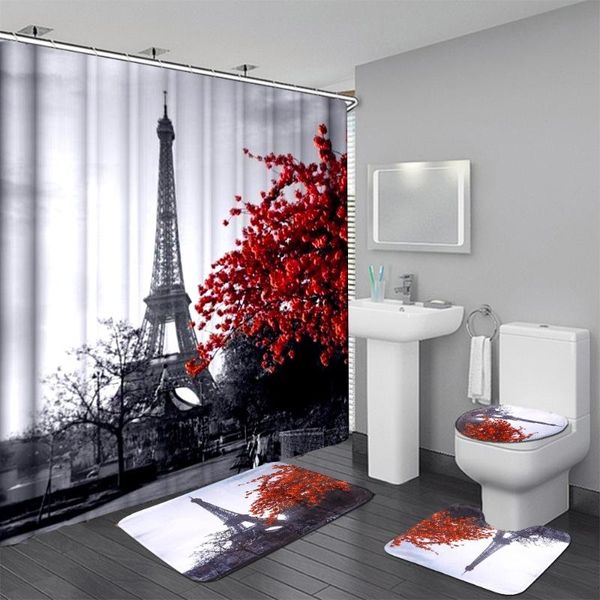 3pcs bathroom mat set bath curtain anti-slip floor rug cushion toilet seat cover home decor washable red kit covers
3pcs bathroom mat set bath curtain anti-slip floor rug cushion toilet seat cover home decor washable red kit covers