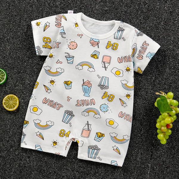jumpsuits cartoon style baby rompers summer soft cotton short sleeve girls boys clothing born infant clothes, Blue
jumpsuits cartoon style baby rompers summer soft cotton short sleeve girls boys clothing born infant clothes, Blue