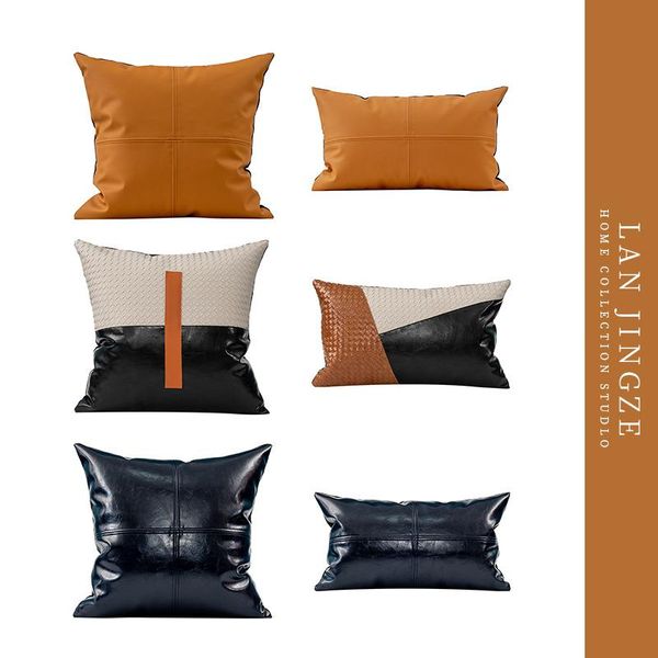 cushion/decorative pillow brand pu leather knitting genuine modern style home sofa cushion cover pillowcase without core living room bedroom
cushion/decorative pillow brand pu leather knitting genuine modern style home sofa cushion cover pillowcase without core living room bedroom