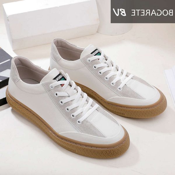 casual shoes guangzhou summer new men's small white shoes breathable casual solid round lace up leather board, Black
casual shoes guangzhou summer new men's small white shoes breathable casual solid round lace up leather board, Black