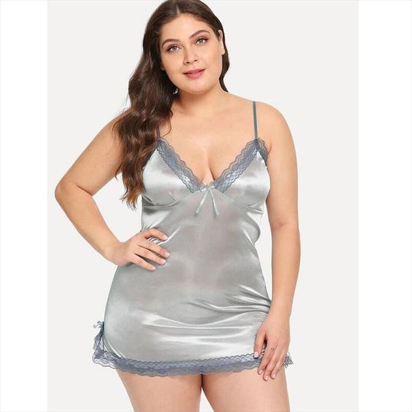 nightgown nighty nightdress satin women sleepwear lace large plus size bowknot v neck underwear bathrobe with thong 8 1, Black;red
nightgown nighty nightdress satin women sleepwear lace large plus size bowknot v neck underwear bathrobe with thong 8 1, Black;red