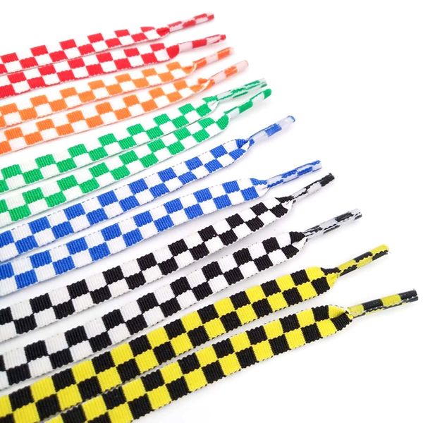 1pair flat black and white grid shoe lace sublimated printing checkered ribbons shoelaces polyester heavy duty sneaker lacing, White;pink
1pair flat black and white grid shoe lace sublimated printing checkered ribbons shoelaces polyester heavy duty sneaker lacing, White;pink