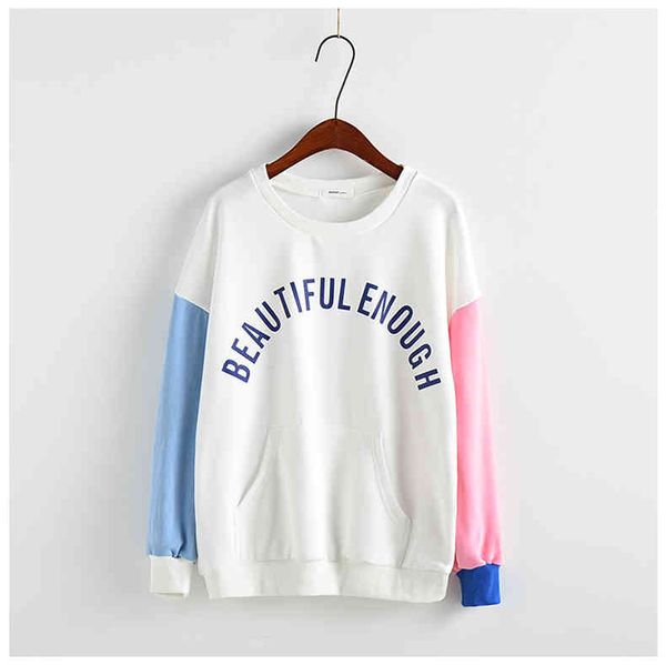 cotton women's hooded sweatshirt, korean long sleeve printed sweater, badminton embroidery, novelty in autumn, Black
cotton women's hooded sweatshirt, korean long sleeve printed sweater, badminton embroidery, novelty in autumn, Black