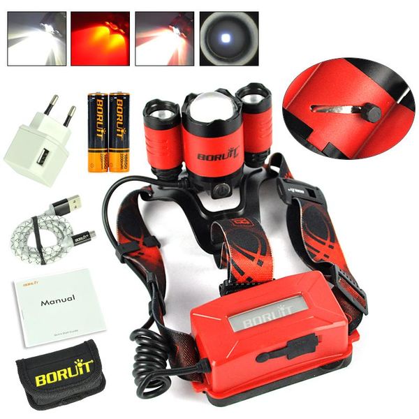 boruit b22 18650 rechargeable led headlamp red light cree xm-l2 zoomble waterproof torch headlight usb charging headlamps
boruit b22 18650 rechargeable led headlamp red light cree xm-l2 zoomble waterproof torch headlight usb charging headlamps