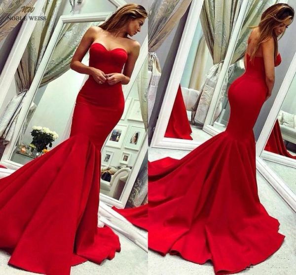 party dresses prom 2021 sweetheart red satin vestido de gala mermaid dress with sweep train, White;black
party dresses prom 2021 sweetheart red satin vestido de gala mermaid dress with sweep train, White;black