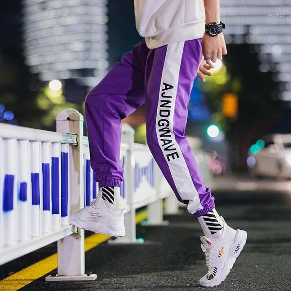 spring and autumn 2021 loose-fitting monogrammed printed white border sports pants trend men men's, Black
spring and autumn 2021 loose-fitting monogrammed printed white border sports pants trend men men's, Black