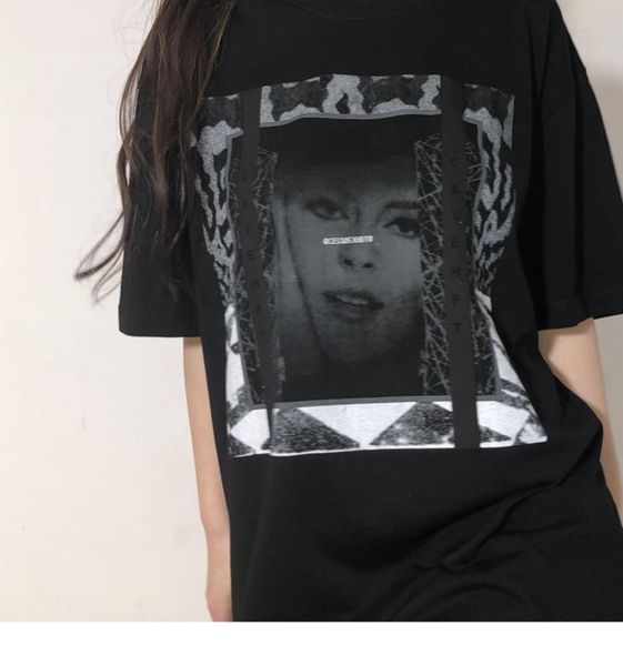 men's t-shirts japanese fashion brand 2021c.e woman face short sleeve cavepmt oversized tee streetwear women, White;black
men's t-shirts japanese fashion brand 2021c.e woman face short sleeve cavepmt oversized tee streetwear women, White;black