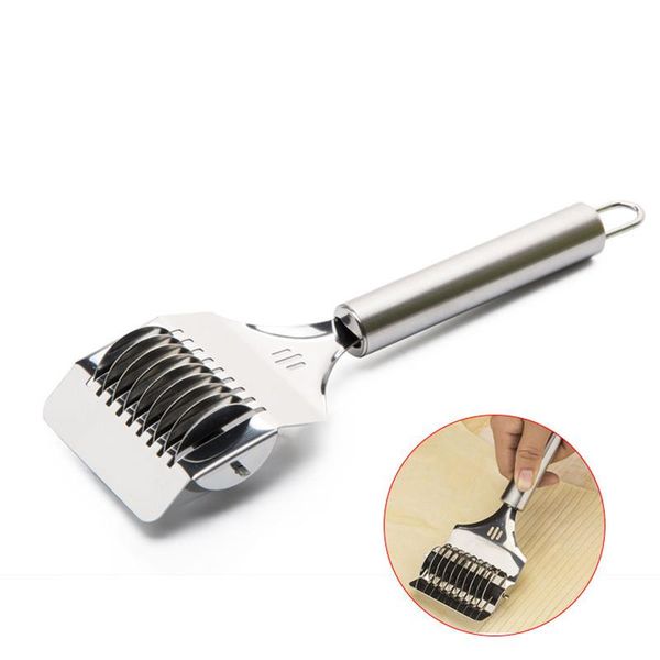 stainless steel manual noodle cutter kitchen convenient spaghetti machine lattice roll dough tool baking & pastry tools
stainless steel manual noodle cutter kitchen convenient spaghetti machine lattice roll dough tool baking & pastry tools