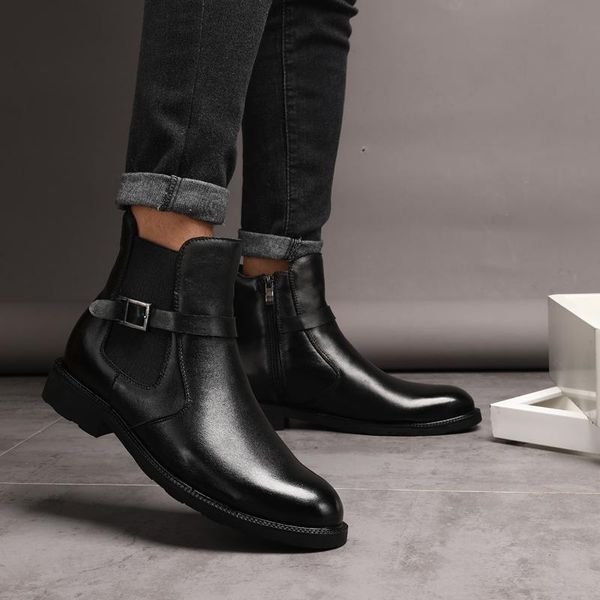 boots super warm men quality natural leather snow fur plush winter ankle lace up outdoor autumn shoes, Black
boots super warm men quality natural leather snow fur plush winter ankle lace up outdoor autumn shoes, Black