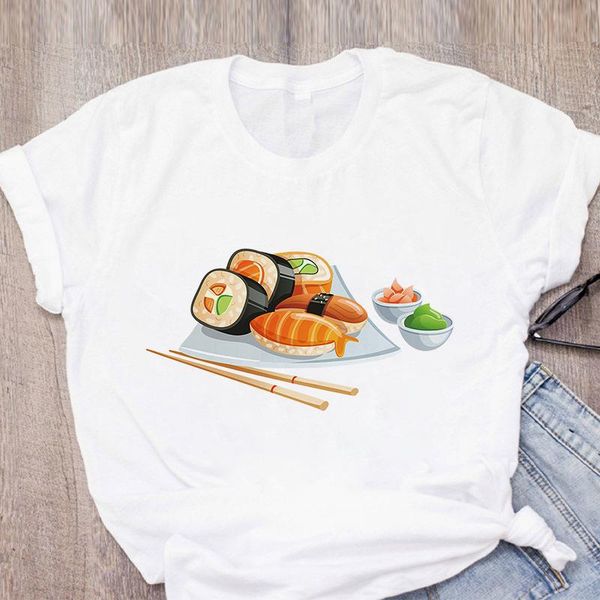 women's t-shirt women cute sushi graphic summer female tshirt clothes white casual cartoons printed streetwear ladies tees
women's t-shirt women cute sushi graphic summer female tshirt clothes white casual cartoons printed streetwear ladies tees
