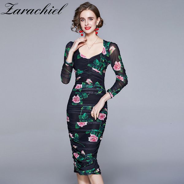 dresses runway party women slim v neck sleeve mid calf stretch sheath summer floral print ruched draped bodycon, Black;gray
dresses runway party women slim v neck sleeve mid calf stretch sheath summer floral print ruched draped bodycon, Black;gray