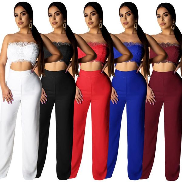 women's jumpsuits & rompers lace jumpsuit for summer 2021 off-the-shoulder fashion wide-leg, Black;white
women's jumpsuits & rompers lace jumpsuit for summer 2021 off-the-shoulder fashion wide-leg, Black;white