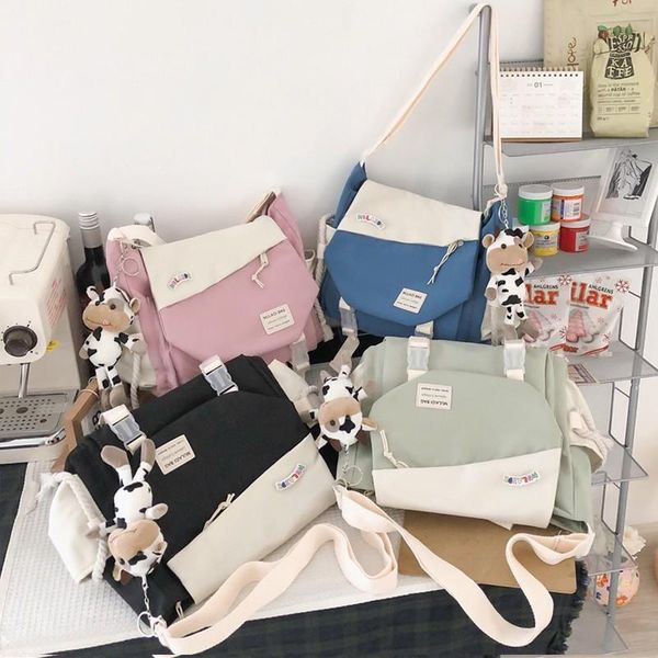 korean hit color crossbody bag fashion all-match nylon shoulder bags large capacity light travel school
korean hit color crossbody bag fashion all-match nylon shoulder bags large capacity light travel school