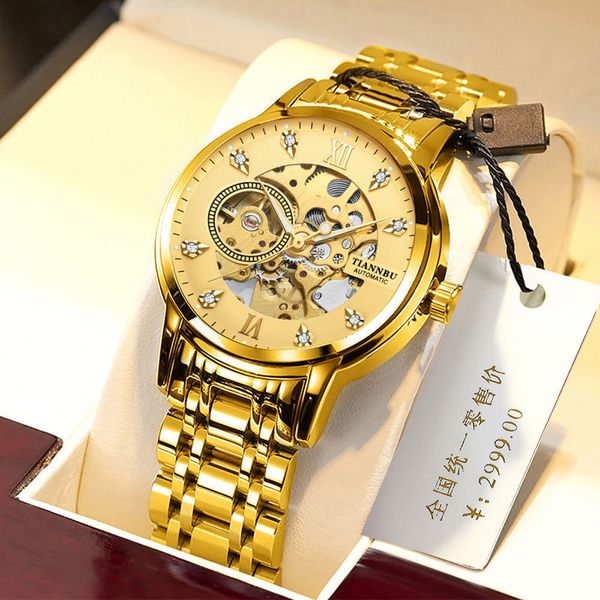 european and american fashionable highend automatic mechanical watch genuine mens leather belt refined steel belt hollow korean style water, Slivery;brown
european and american fashionable highend automatic mechanical watch genuine mens leather belt refined steel belt hollow korean style water, Slivery;brown