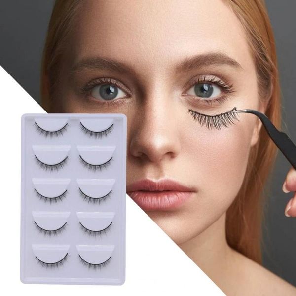 false eyelashes 50% 5pairs/box natural comfortable fiber short makeup extensions eye lashes for dressing room
false eyelashes 50% 5pairs/box natural comfortable fiber short makeup extensions eye lashes for dressing room