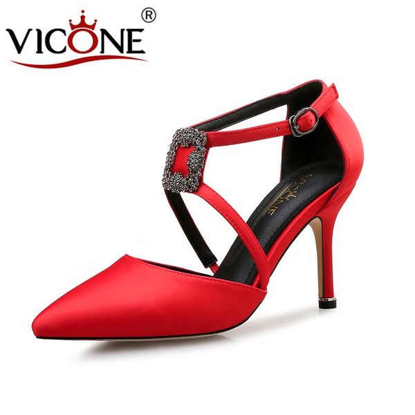 dress shoes vicone women summer silk cross-tied party mature fashion heels v10065, Black
dress shoes vicone women summer silk cross-tied party mature fashion heels v10065, Black