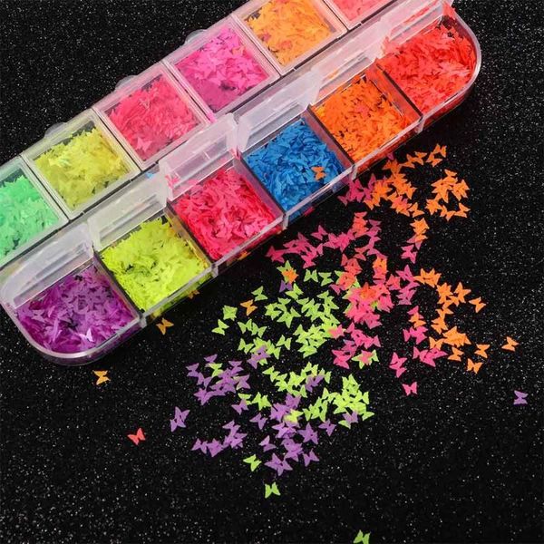 nail art decorations accessories fluorescent butterfly diy decoration sequins 3d glitter nails flakes patch, Silver;gold
nail art decorations accessories fluorescent butterfly diy decoration sequins 3d glitter nails flakes patch, Silver;gold
