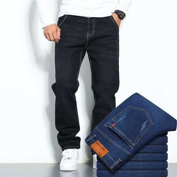 oversize 29-46 men's jeans business classic brand casual fashion trousers slim denim overalls pants men, Blue
oversize 29-46 men's jeans business classic brand casual fashion trousers slim denim overalls pants men, Blue