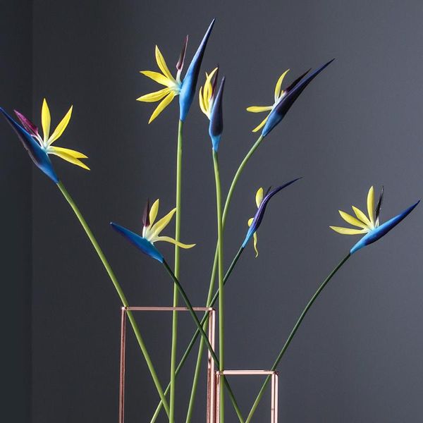 decorative flowers & wreaths 3pcs nordic style artificial beautiful bird-of-paradise flower home display fake weddings holiday decors
decorative flowers & wreaths 3pcs nordic style artificial beautiful bird-of-paradise flower home display fake weddings holiday decors