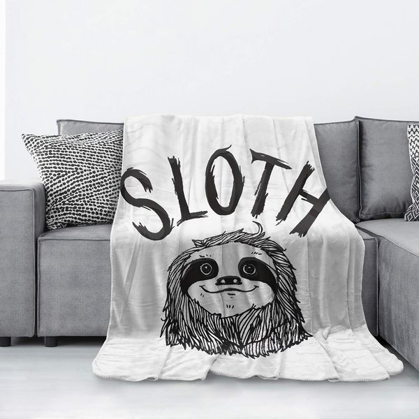 Smile Sloths Flannel Blanket Microfiber Decorative Extra Soft Throw Blanket Fuzzy Lightweight Fluffy Cozy Plush Comfy Couch Sofa
Smile Sloths Flannel Blanket Microfiber Decorative Extra Soft Throw Blanket Fuzzy Lightweight Fluffy Cozy Plush Comfy Couch Sofa