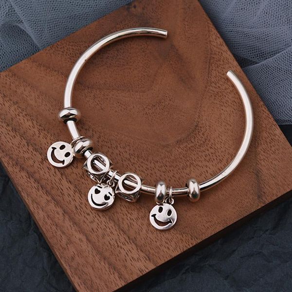 bangle 2021 vintage metal silver color geometric round open for women girls trendy party jewelry gifts, Black
bangle 2021 vintage metal silver color geometric round open for women girls trendy party jewelry gifts, Black