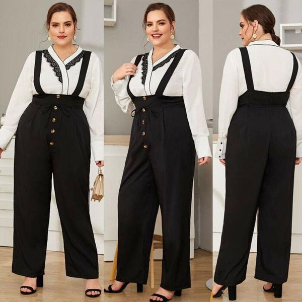 women's pants & capris brand ne women dungarees harem strappy jumpsuit baggy trousers overalls female plus size high waist loose bib, Black;white
women's pants & capris brand ne women dungarees harem strappy jumpsuit baggy trousers overalls female plus size high waist loose bib, Black;white
