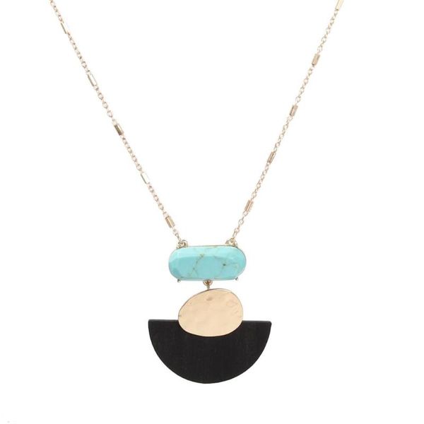 pendant necklaces 2021 autum arrival big oval stone half circle wood necklace black women fashion sweater chain, Silver
pendant necklaces 2021 autum arrival big oval stone half circle wood necklace black women fashion sweater chain, Silver