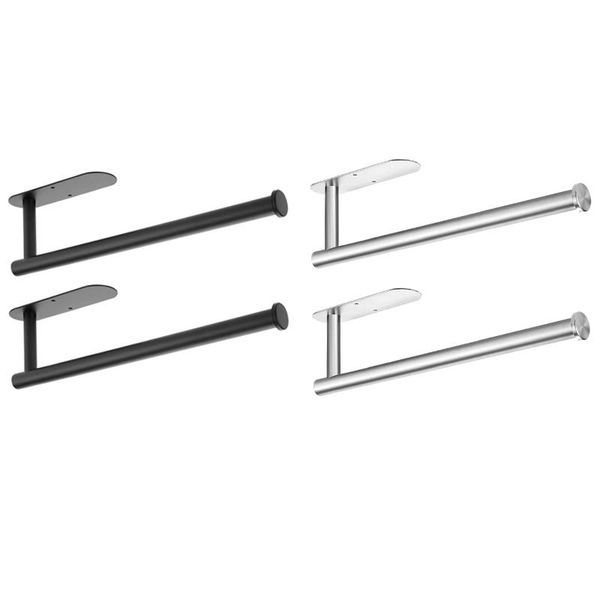 toilet paper holders 2pcs towel holder under cabinet wall mount for kitchen towel, self-adhesive bar
toilet paper holders 2pcs towel holder under cabinet wall mount for kitchen towel, self-adhesive bar