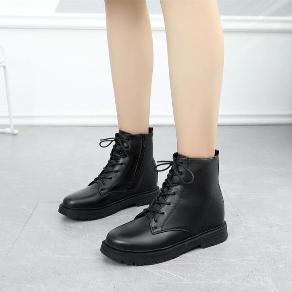 boots women's winter ladies shoes increase boot female waterproof rome casual women ankle brand designer botas mujer, Black
boots women's winter ladies shoes increase boot female waterproof rome casual women ankle brand designer botas mujer, Black