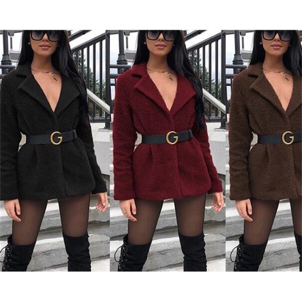 fashionable ladies suit small lapel hairy slim suit jacket women's wear, White;black
fashionable ladies suit small lapel hairy slim suit jacket women's wear, White;black