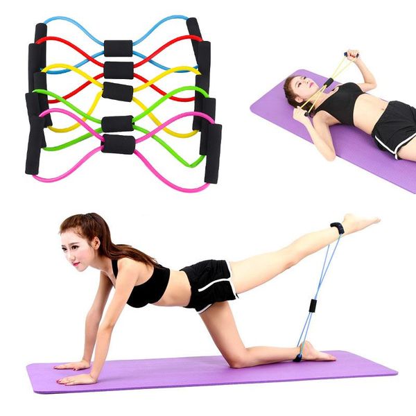 fitness equipment 8 word chest developer workout muscle rubber elastic band resistance bands exercise at home
fitness equipment 8 word chest developer workout muscle rubber elastic band resistance bands exercise at home