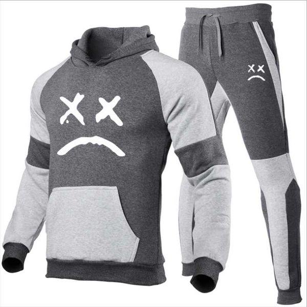 men's tracksuits 2021 customized logo spring sports sportswear warm hooded cardigan, Gray
men's tracksuits 2021 customized logo spring sports sportswear warm hooded cardigan, Gray