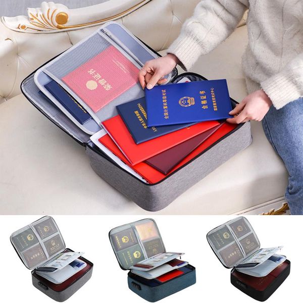 storage bags large capacity multi-layer document tickets bag certificate file organizer case home travel passport briefcase with lock
storage bags large capacity multi-layer document tickets bag certificate file organizer case home travel passport briefcase with lock