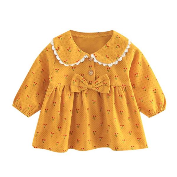 toddler kid baby girl long sleeve bow print party princess dress clothes vetement fille ropa niña meisjes kleding summer girl's dresses, Red;yellow
toddler kid baby girl long sleeve bow print party princess dress clothes vetement fille ropa niña meisjes kleding summer girl's dresses, Red;yellow