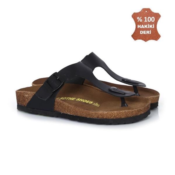 slippers mste-1100 genuine leather men's and women's thong sandals 100 men women 36-44 numaralar inter, Black
slippers mste-1100 genuine leather men's and women's thong sandals 100 men women 36-44 numaralar inter, Black