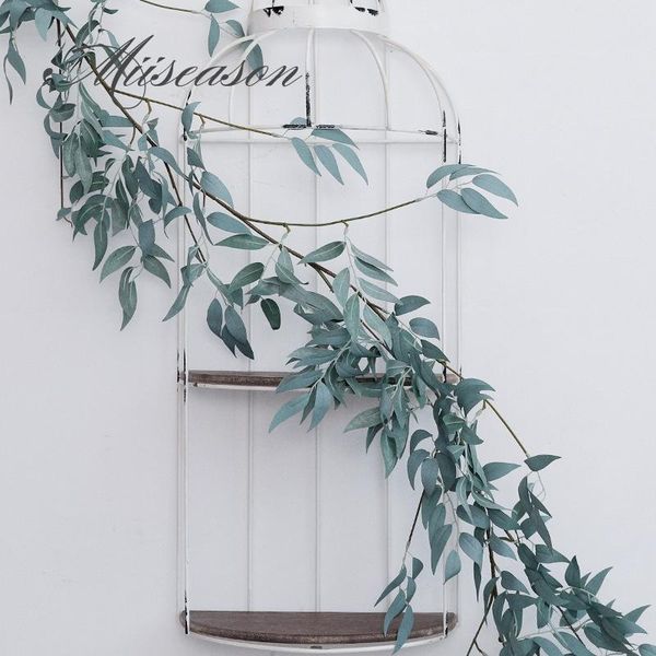 decorative flowers & wreaths artificial green willow leaf garland plants vine fake foliage home decor plastic flower rattan string 170cm
decorative flowers & wreaths artificial green willow leaf garland plants vine fake foliage home decor plastic flower rattan string 170cm
