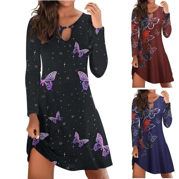 casual dresses fashion for women long sleeve o-neck ladies hollow out slim mini vestidos de mujer, Black;gray
casual dresses fashion for women long sleeve o-neck ladies hollow out slim mini vestidos de mujer, Black;gray